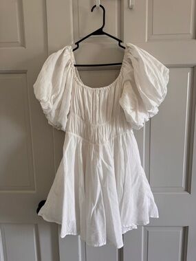 Princess Polly Halton Mini dress white size US 12